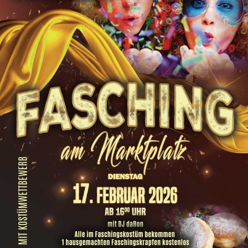 Fasching am Marktplatz