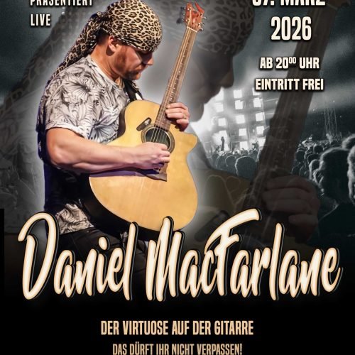 Daniel MacFarlane live im Cafe